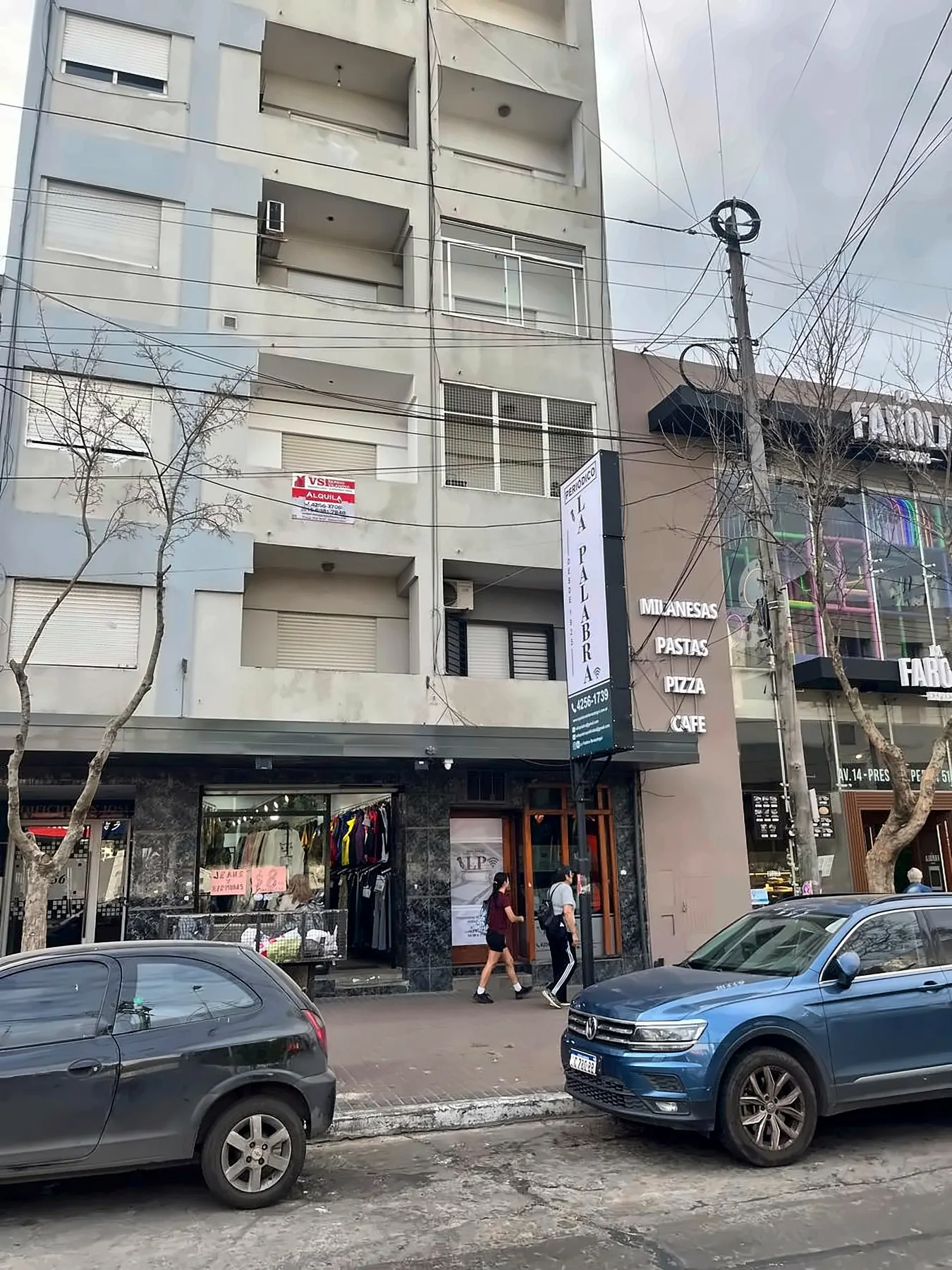 Frente del edificio del departamento en alquiler en Calle 14 entre Mitre y 151, Berazategui